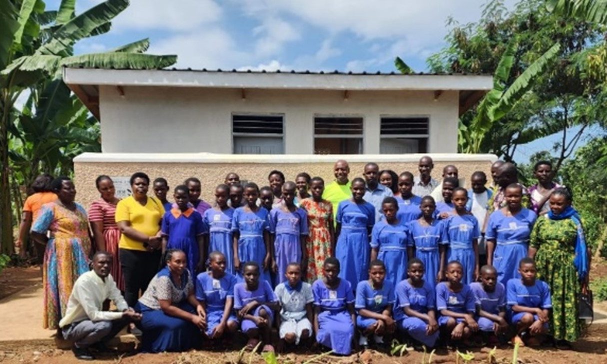 Sanitation in schools Uganda